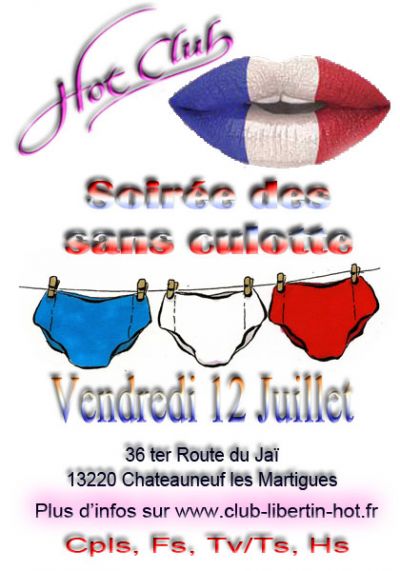 Soirée des sans culottes